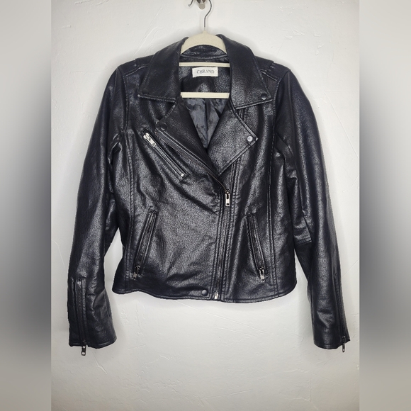 Women's Leather Jacket - Picture 1 of 5